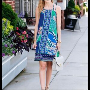 Anthropologie mauve laurel Layered Silk Dress new